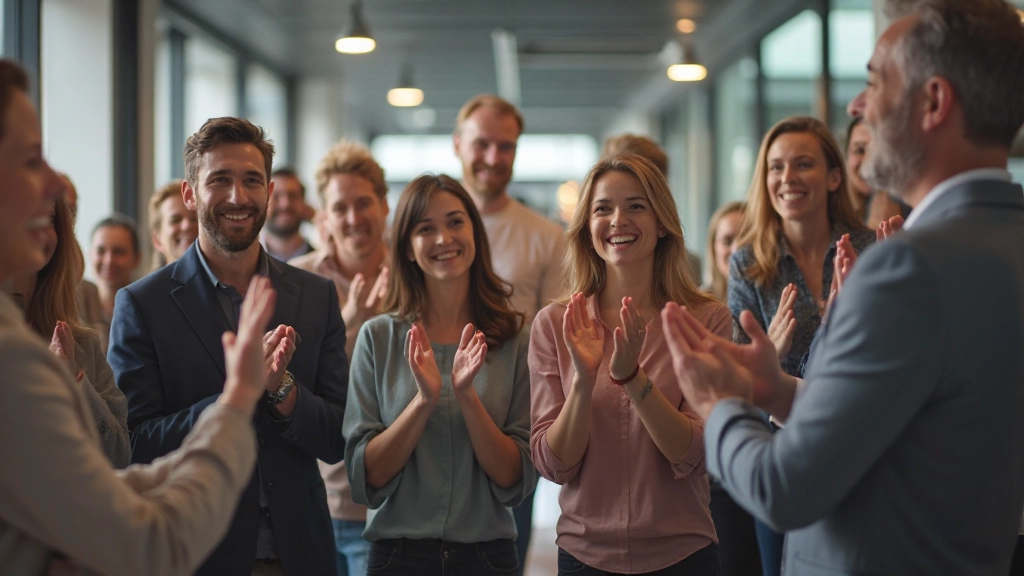 Team erkenning en incentives voor succesvolle verbeteringsideeën in een vriendelijk werkklimaat